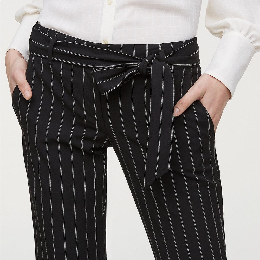 LOFT striped Marisa Trouser